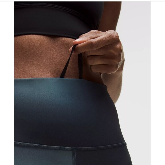 NWT Lululemon Wunder Train High-Rise 28" -- size 4 -- Midnight Haze Black Multi - Picture 4 of 7